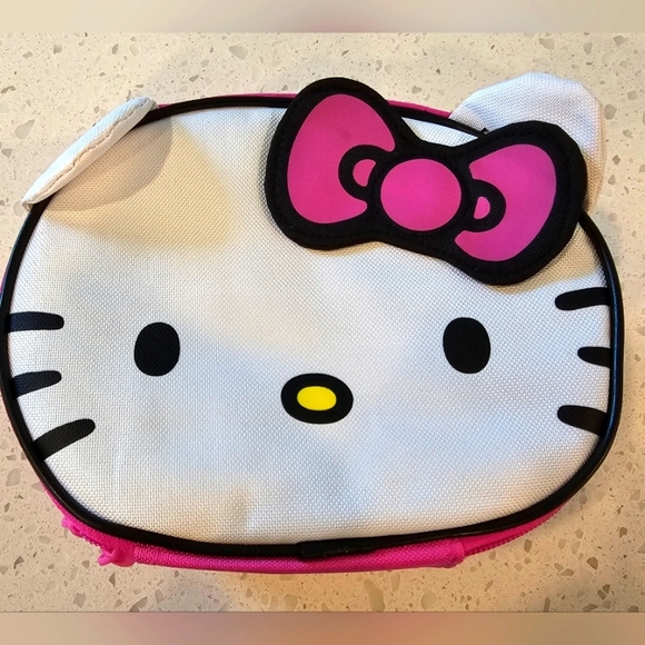 Hello Kitty Sanrio Canvas Insulated Lunch Bag - Picture 2 of 5